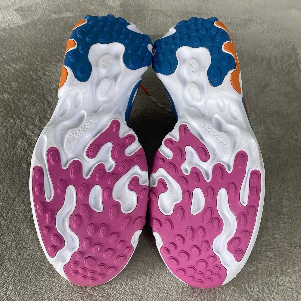 Nike React Presto Shoes Size 13 White Multi Running Sneakers CW7053-100 - Picture 10 of 11